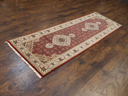Fine Persian Tabriz pattern detail