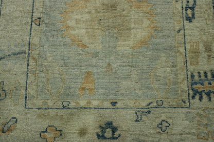 Full view of Oushak Chobi rug