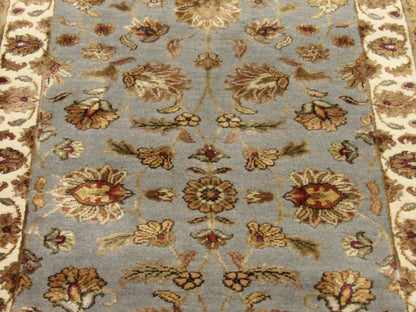 Jaipur Kashan wool-silk texture close-up
