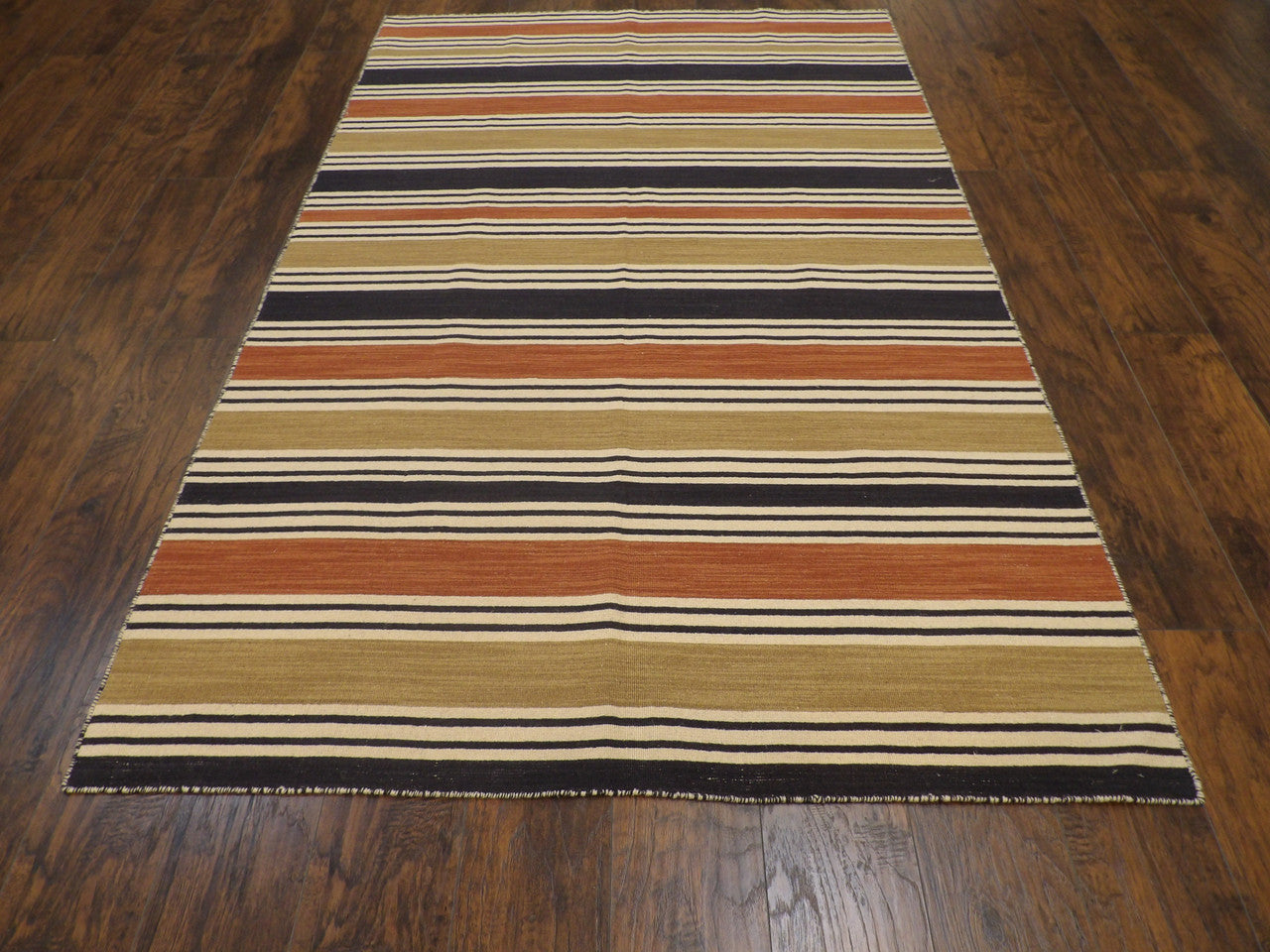 Close-up of flat-weave wool texture