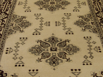 Back of Tribal Fine Heriz Natural Dye hand-knotted rug