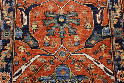 Full view of Tribal Fine Sherapi rug