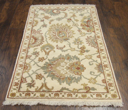 Oushak rug corner detail
