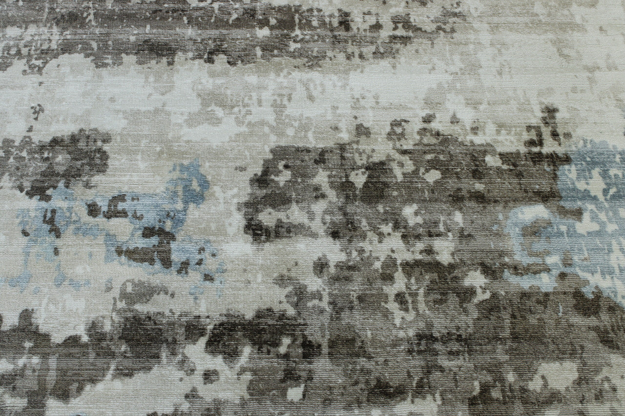 Modern Abstract Design rug corner detail