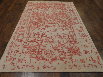 Modern Broken High Low rug corner detail