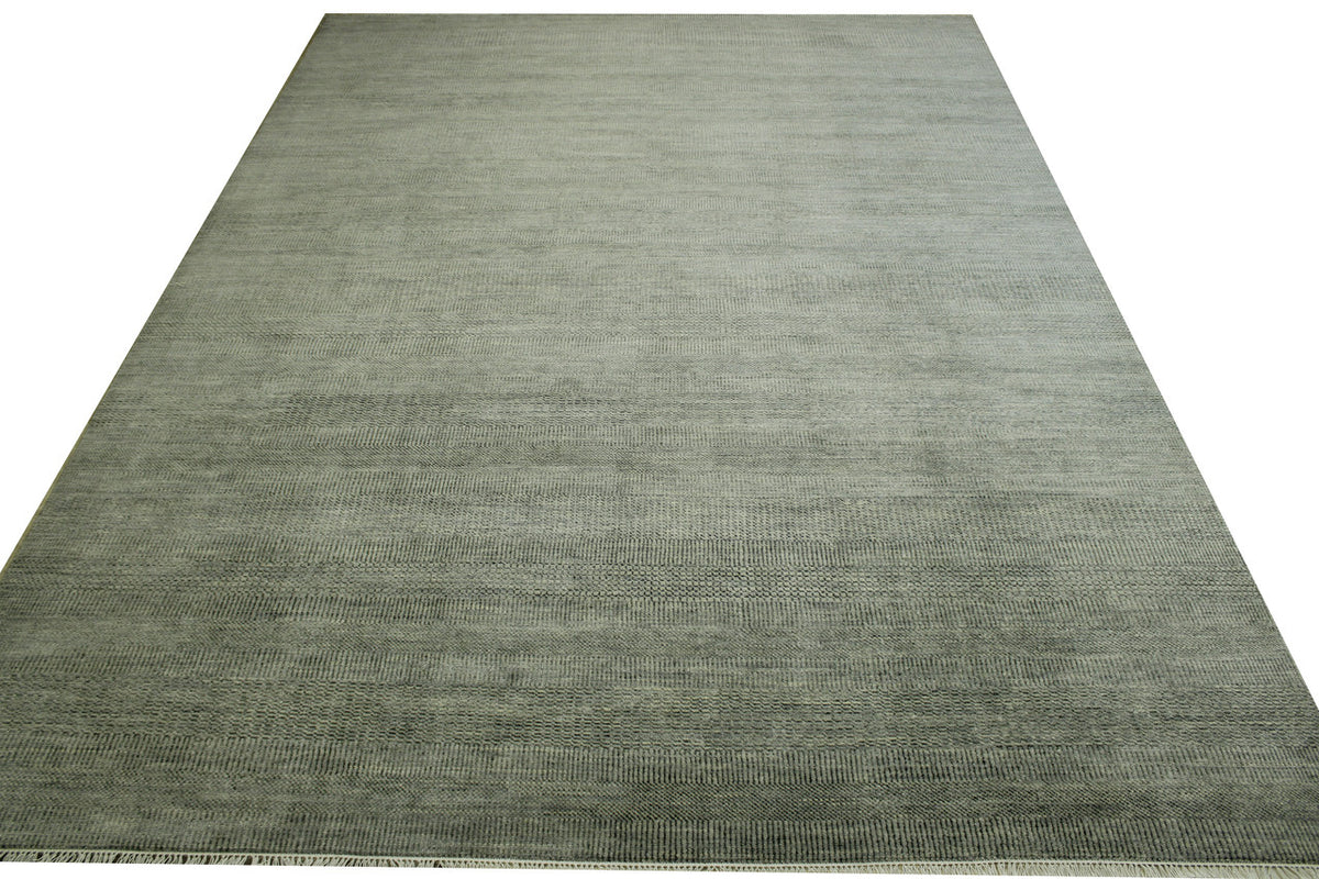 Modern Grass Design rug border detail