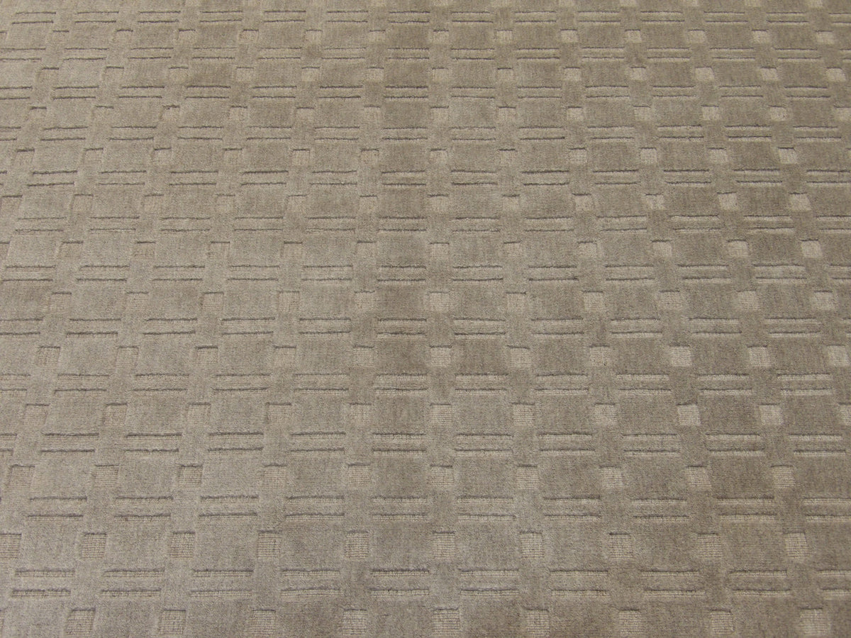 Back of modern hand-knotted rug