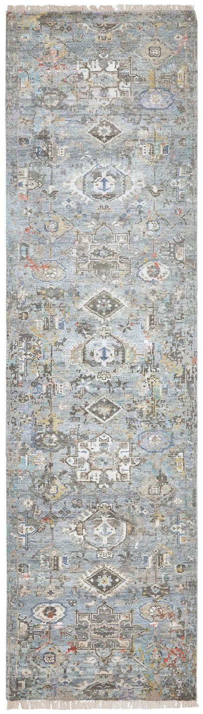 Transitional Hand Knotted Rug Wool & Silk - KKH3470