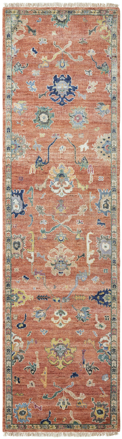 Transitional Hand Knotted Rug Wool & Silk - KAA9040
