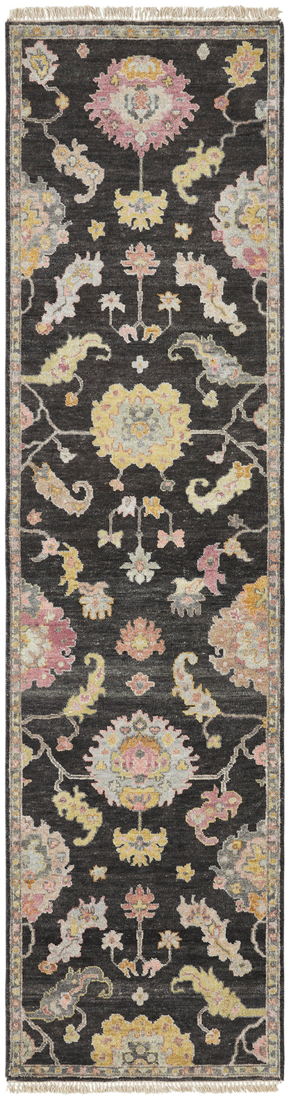 Transitional Hand Knotted Rug Wool & Silk - KAA9010