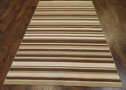 Coastal Flat Weave Indoor/Outdoor Beach rug corner detail
