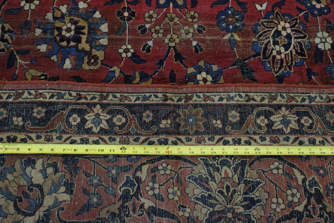 Traditional Antique Farahan pattern detail