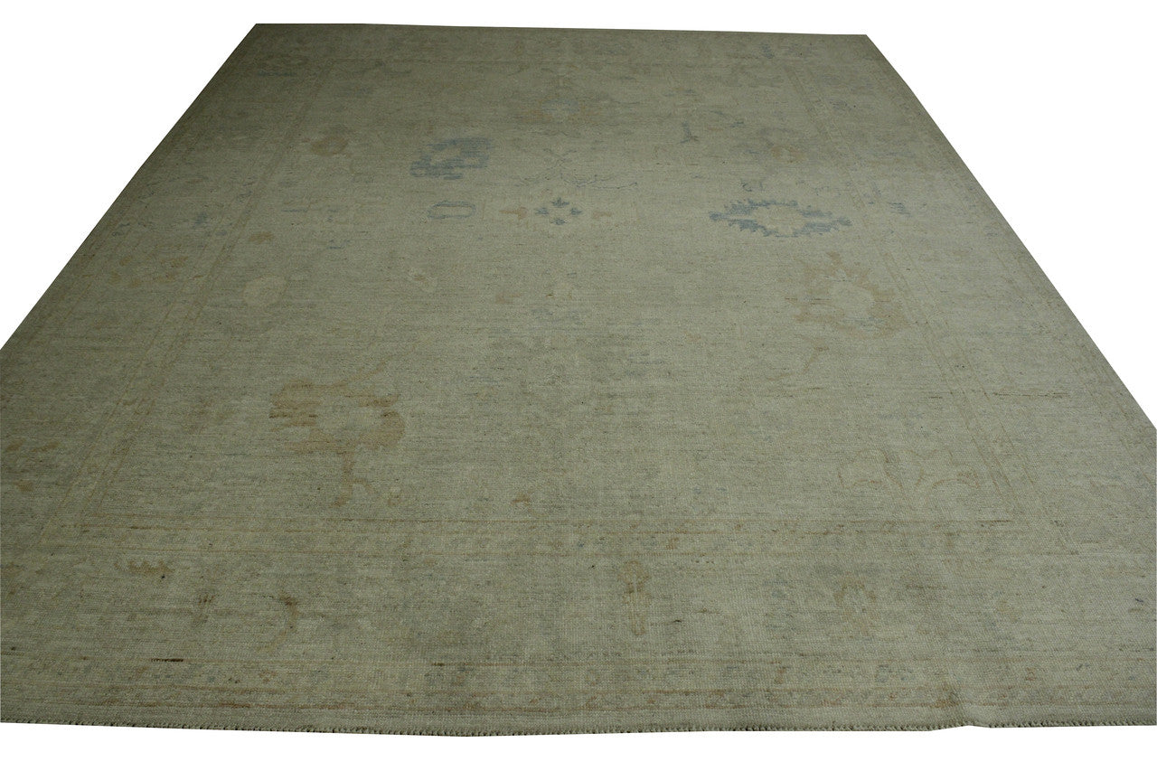 Full view of Oushak Wash Chobi rug