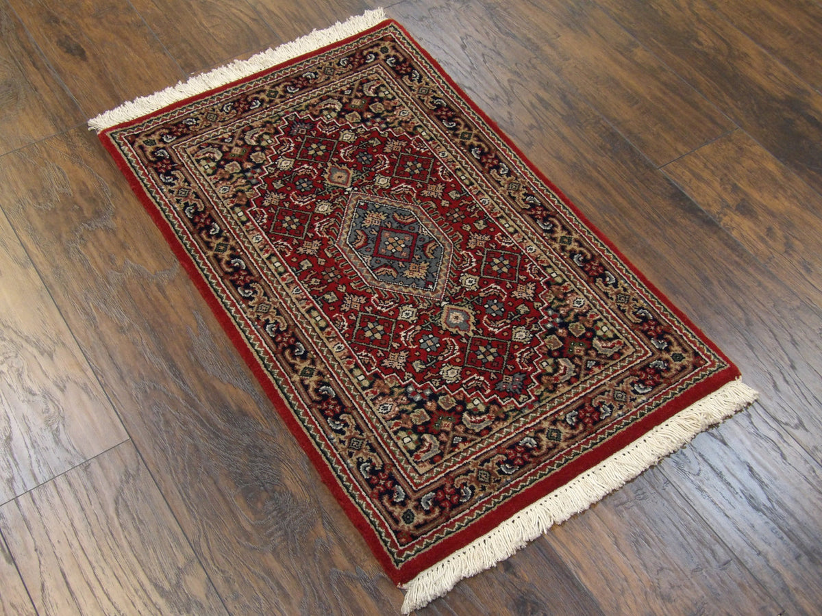Full view of Fine Persian Bidjar rug