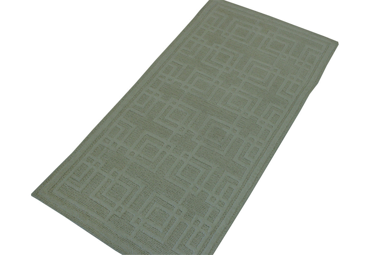 Modern Gemotrical Design rug border detail