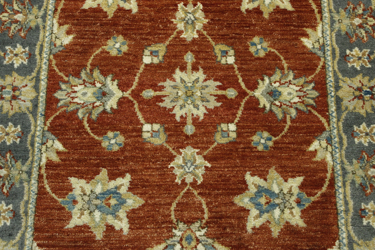 Full view of Traditional Indo Ziegler Chobi rug