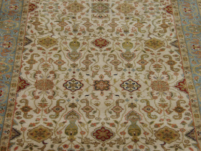 Back of Fine Persian Kashan hand-knotted rug