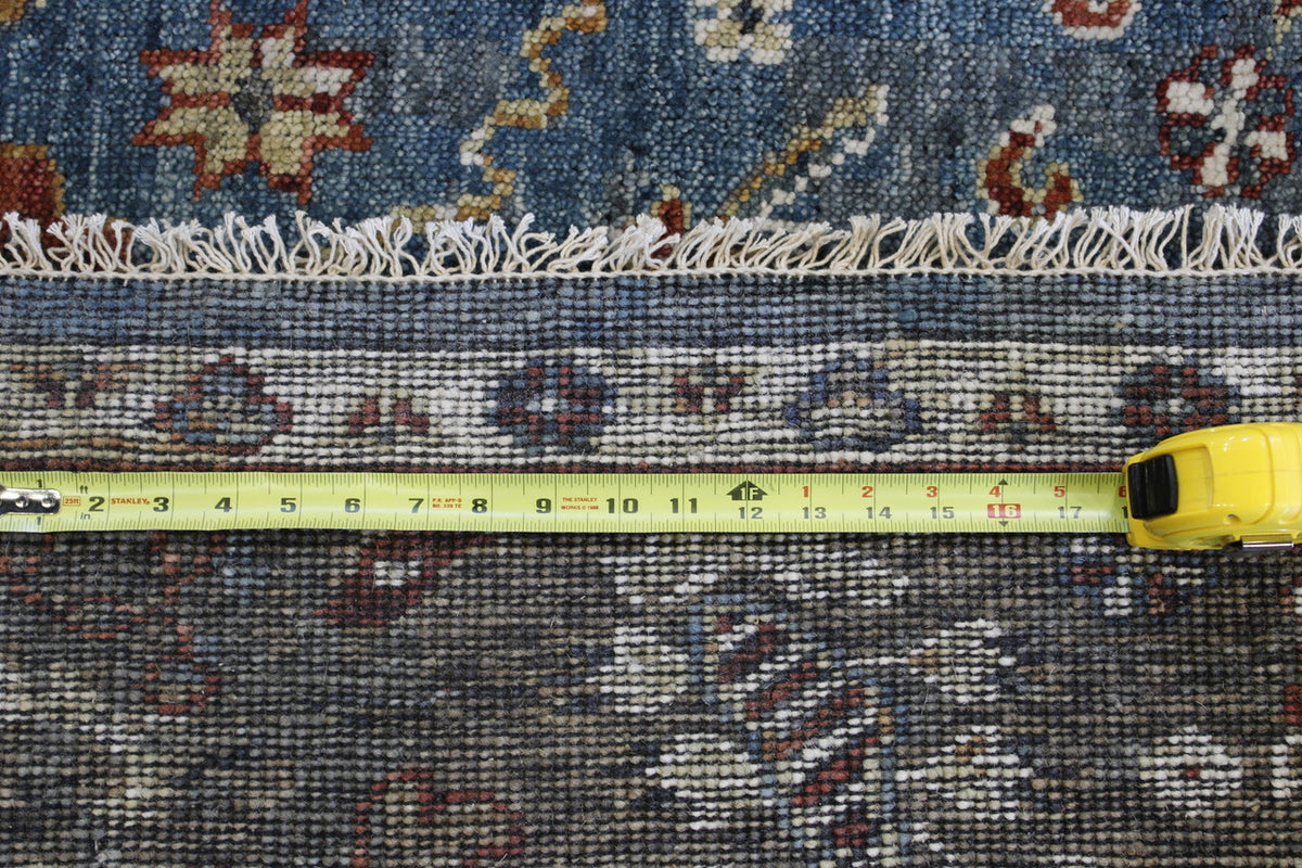 Traditional Colorful Ziegler pattern detail