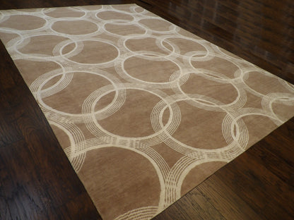 Modern Nepalese Circle Design pattern detail