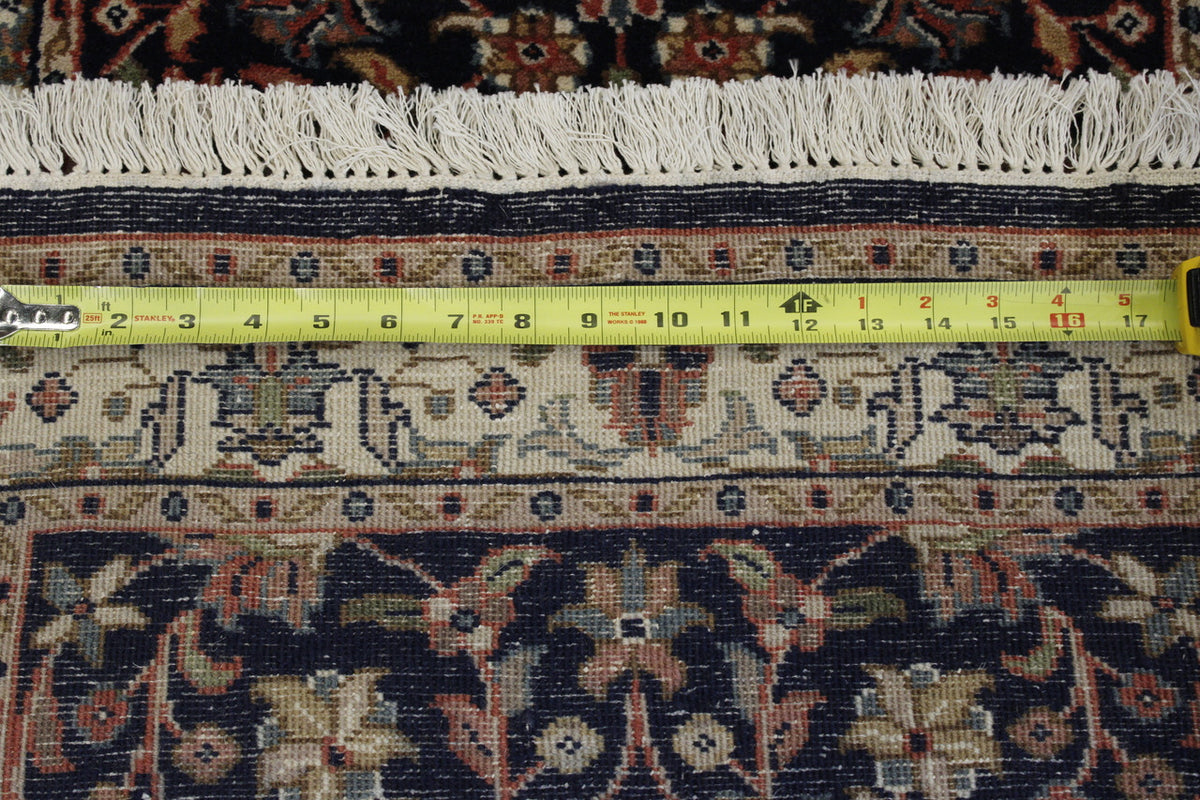 Full view of Traditional Indo Kashan rug