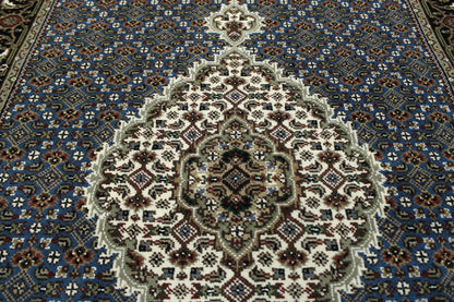Back of Traditional Tabriz hand-knotted rug