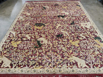 Jade Collection Handknotted Rug 7'10" X 10'02" -Art36065
