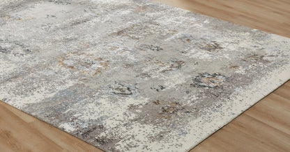 Transitional Hand Knotted Rug Wool & Silk - KKD11470