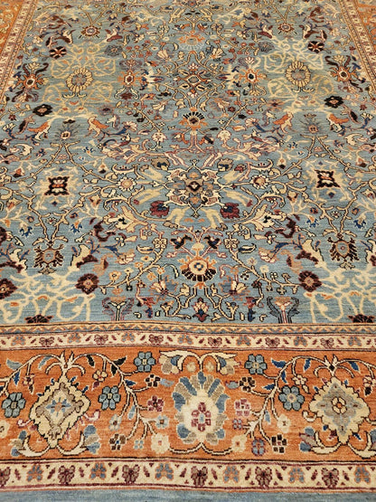 Fine Turk Oushak Wool Hand Knotted Rug 8'10''x11'11''  - AR73724