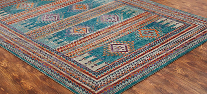 Transitional Hand Knotted Rug Wool - KMV7250