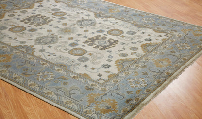 Transitional Hand Knotted Rug Wool - KUS1020