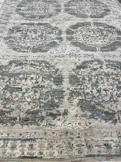 Oushak Collection  Handknotted Rug 8'11" X 11'09" -Art80031