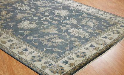 Transitional Hand Knotted Rug Wool - KUS1050