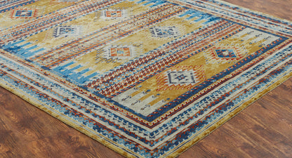 Transitional Hand Knotted Rug Wool - KMV7260