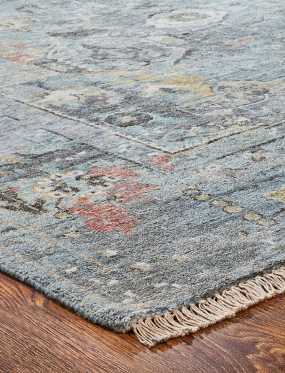 Transitional Hand Knotted Rug Wool & Silk - KKH3470