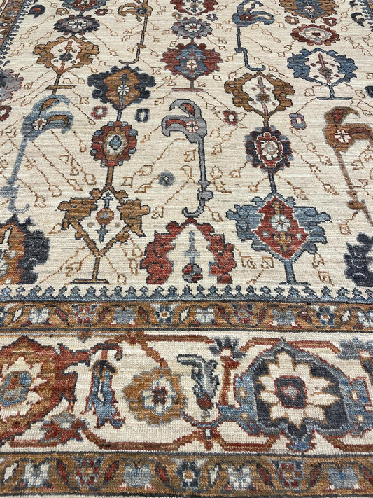 Anatolian Design  Wool Hand Knotted Rug 8'10''x12'04''  - AR79952