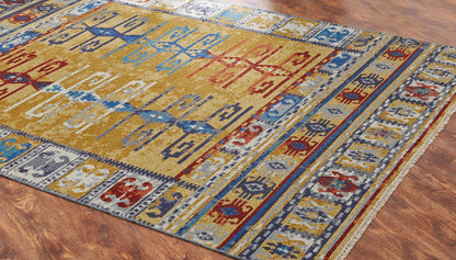 Transitional Hand Knotted Rug Wool - KSK11860