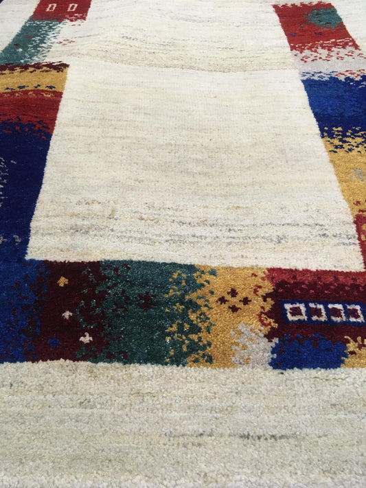 Tribal Gabbah Wool Hand Knotted Rug 2'05''x8'04''  - AR41157
