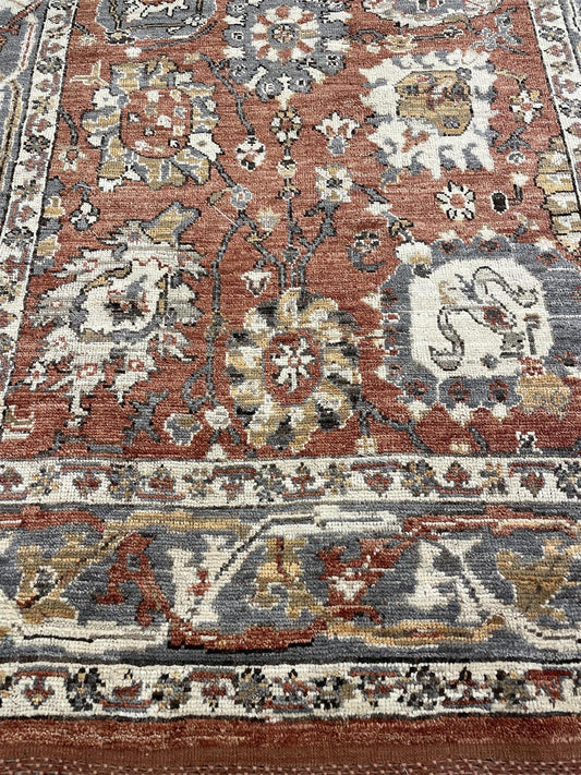 Anatolian Design  Wool Hand Knotted Rug 6'00''x8'05''  - AR79982