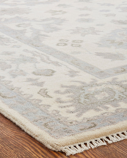 Transitional Hand Knotted Rug Wool - KUS1070
