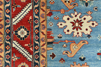 Caucasian Fine Super Kazak Wool Hand Knotted Rug 8'11''x11'06''  - AR89956
