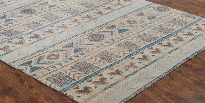 Transitional Hand Knotted Rug Wool - KMV7280