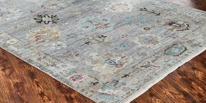 Transitional Hand Knotted Rug Wool & Silk - KAM10010