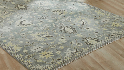Transitional Hand Knotted Rug Wool - KUS1240
