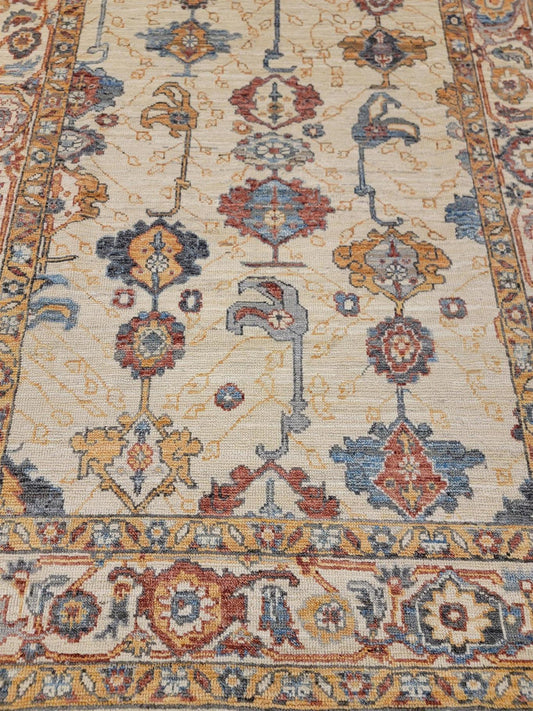 Anatolian Design  Wool Hand Knotted Rug 6'03''x9'01''  - AR79950