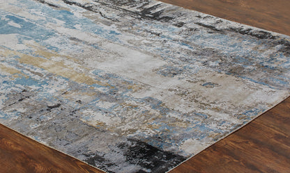 Modern Hand Knotted Rug Silk - KJN3050