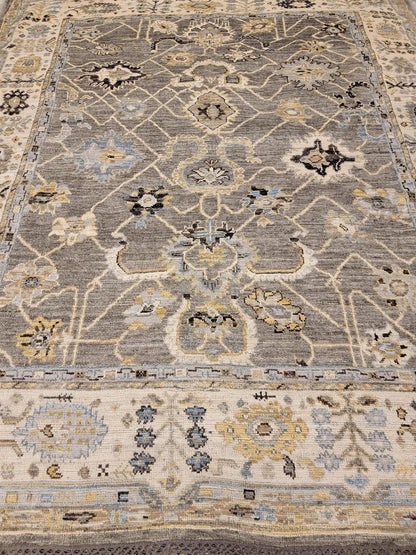 Anatolian Design  Wool Hand Knotted Rug 7'10''x9'06''  - AR79886