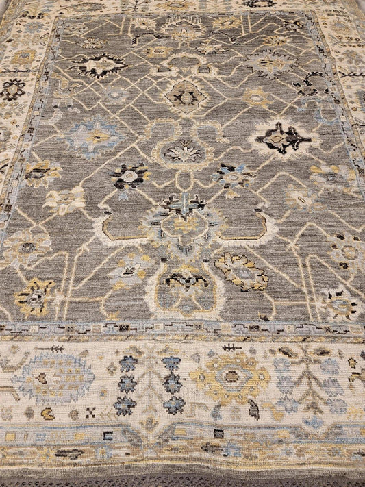 Anatolian Design  Wool Hand Knotted Rug 7'10''x9'06''  - AR79886