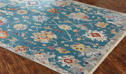 Transitional Hand Knotted Rug Wool - KSK11820