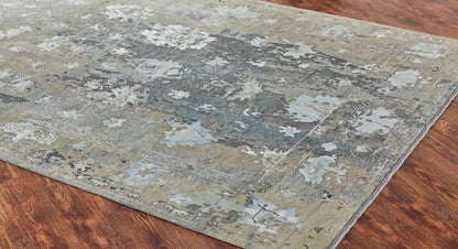 Transitional Hand Knotted Rug Wool & Silk - KKD11420