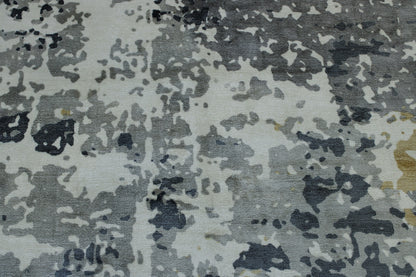 Modern Abstract Design rug corner detail